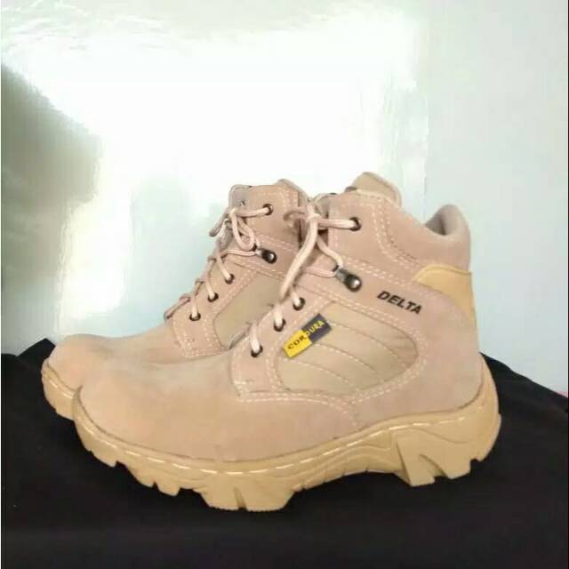 SEPATU BOOTS PRIA CORDURA HAIKING TECTICAL TERMURAH