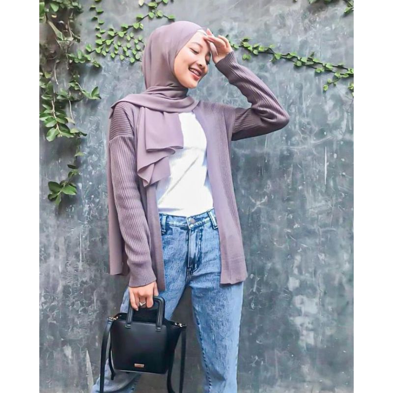 CARDIGAN RAJUT BERSKHA RAJUT HALUS PREMIUM