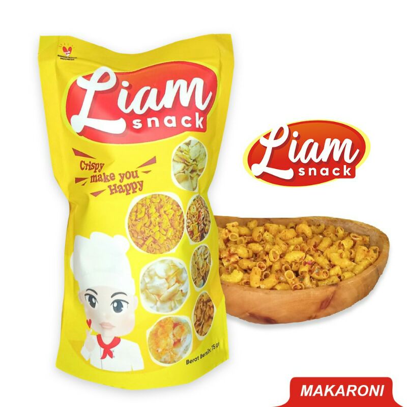 

MAKARONI 6 Varian Rasa | Snack Camilan Crispy Renyah - Liam snack