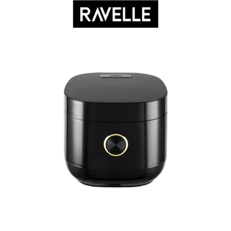 Rice Cooker Ravelle Onyx Black 5 Liter - Digital Low Carbo Rice Cooker
