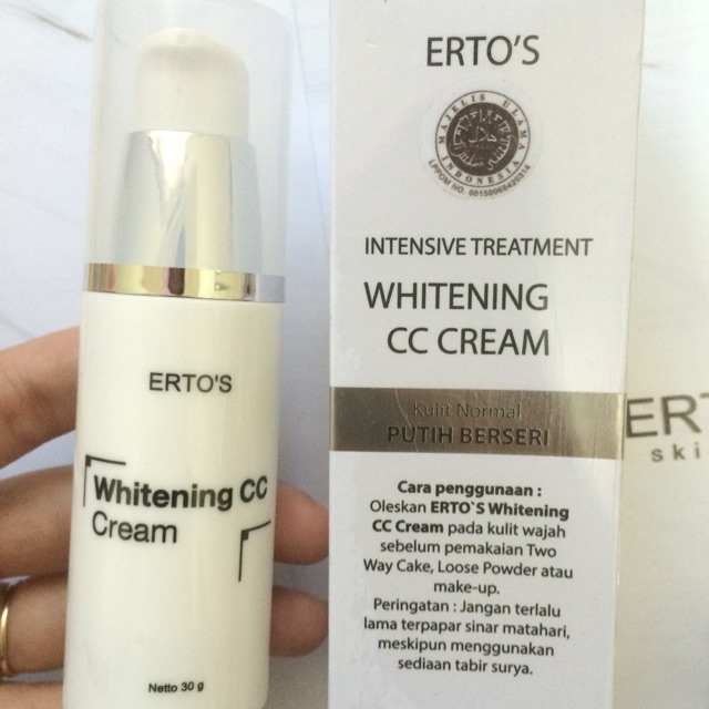 Cc cream / ertos cc cream / Erto's cc cream / cream siang / day cream