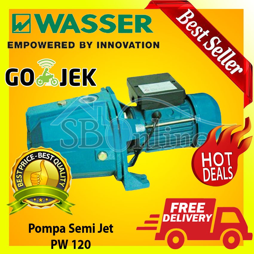 Pompa Semi Jet 100 Watt Wasser PW-120 JET