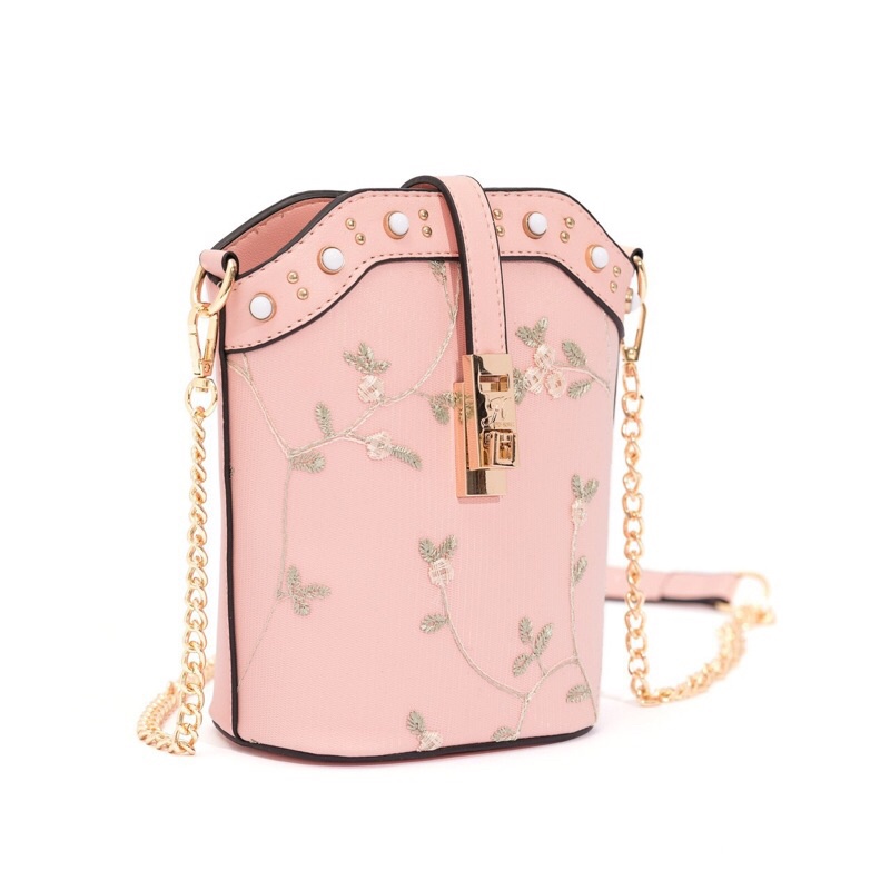 Tas Selempang Murah Jimshoney Poppy Bag Daily / Sling Bag Unik Floral Original Jims Honey Tas Wanita