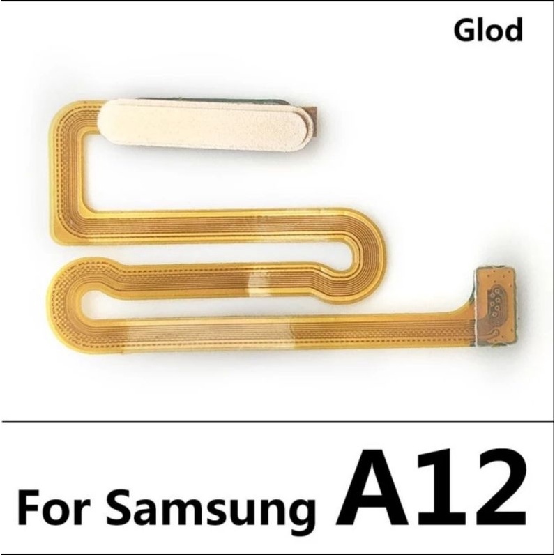 Flexible Flexibel On Off + Home FingerPrint Samsung Galaxy A12 A125 A125F | M12 M125 M125F Fleksibel On Of tombol daya power ori