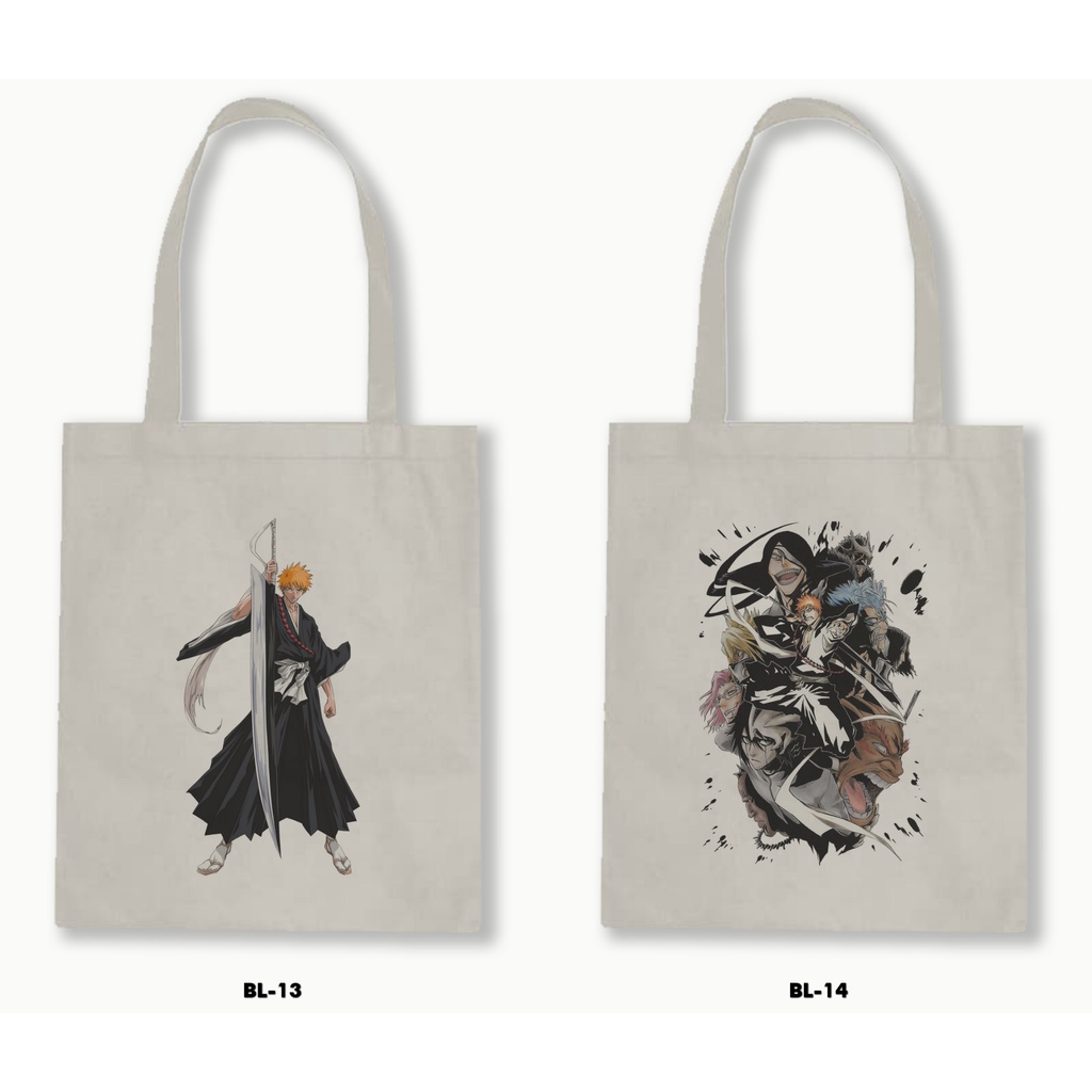 TOTE BAG BLACU - BLEACH / ANIME / MANGA 01