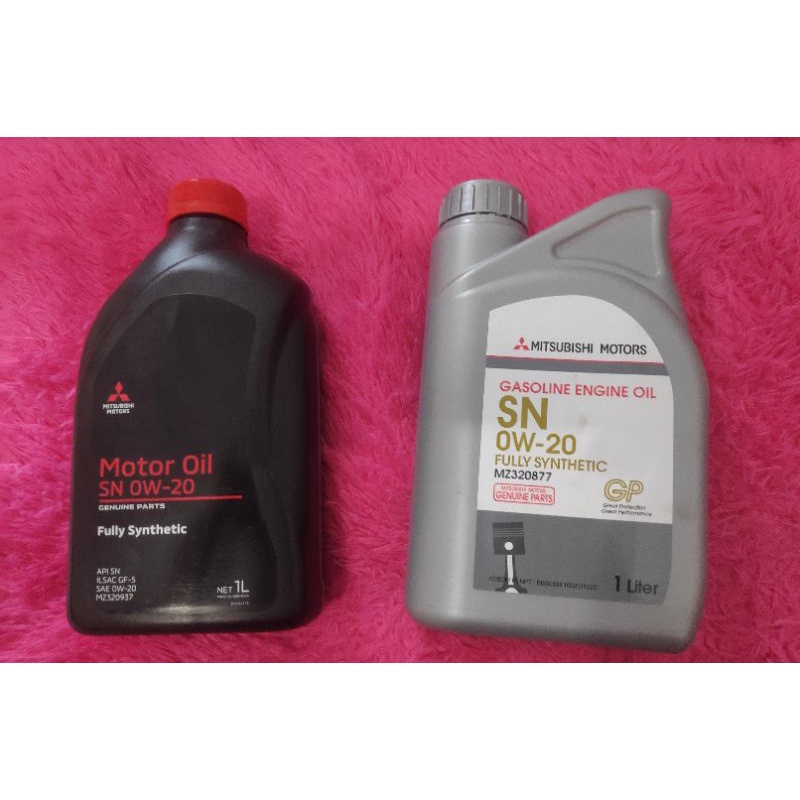 OLI MITSUBISHI SN 0W-20 ORI OLI MESIN XPANDER, MIRAGE, OUTLANDER