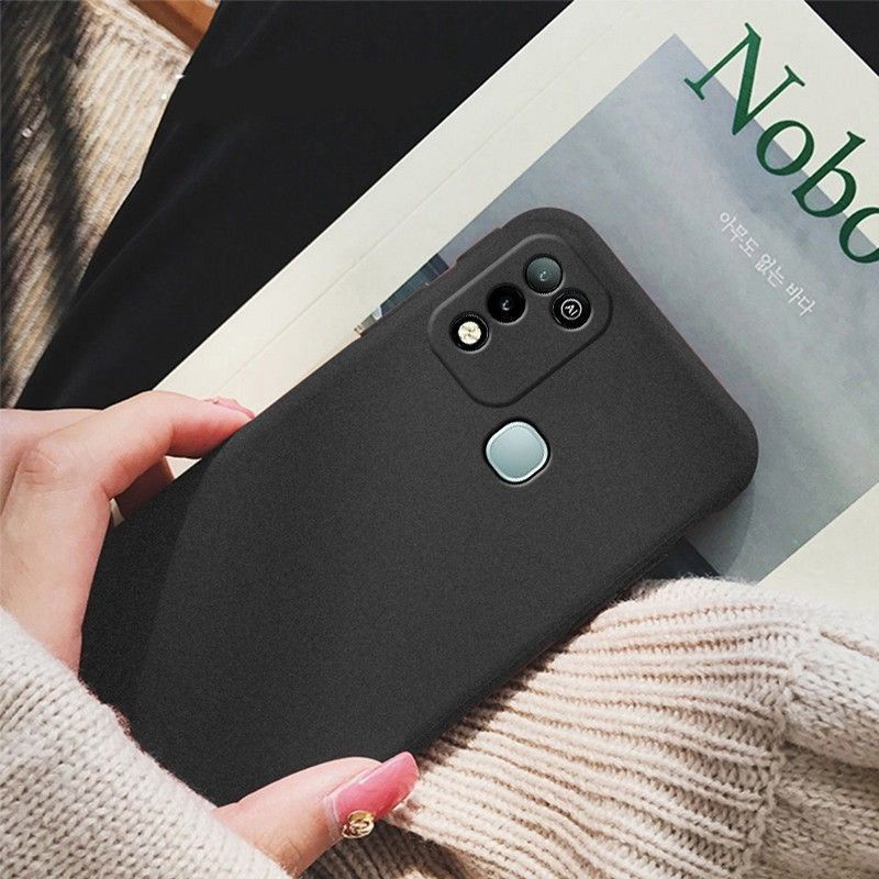 Case Infinix Hot 10 Play / Hot 11 Play SoftCase Sandstone Silicone Premium