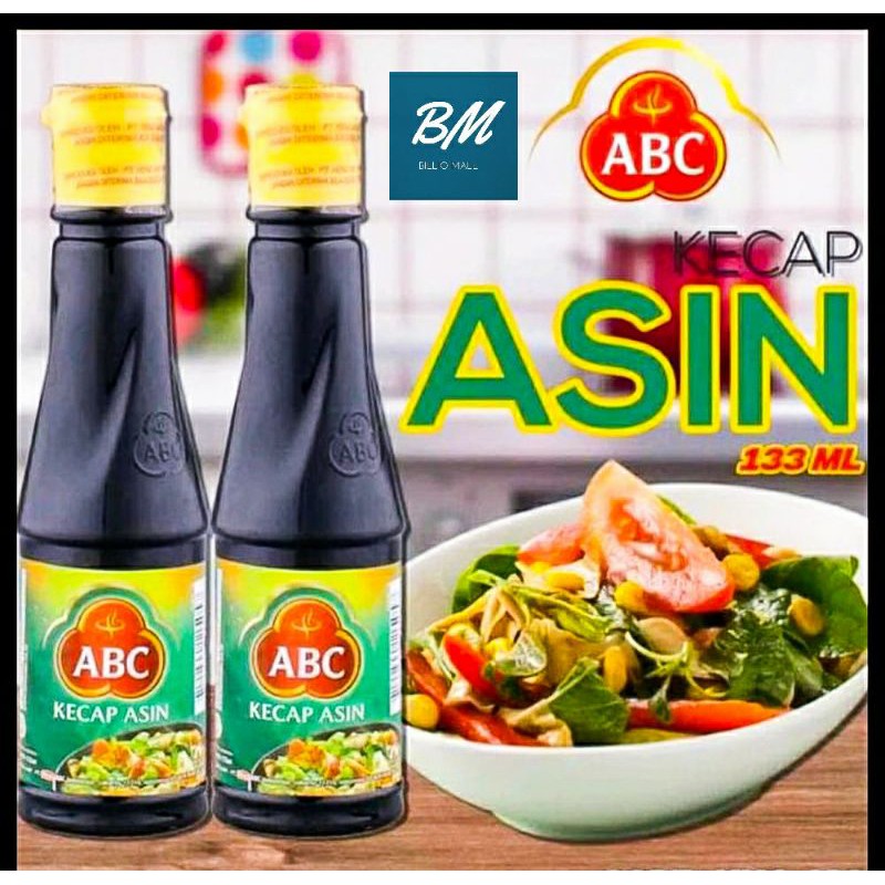 

Kecap Asin ABC 133 ml / ABC Kecap Asin 133 ml / ABC Asin 133 ml / KEMASAN BOTOL HALAL