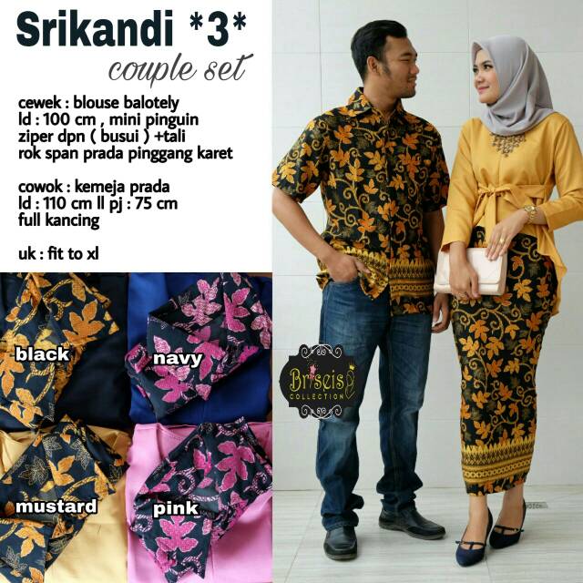 Srikandi 3 couple set