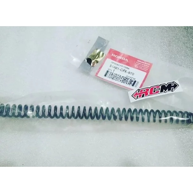 HARGA PERBIJI SPRING PER PIR SHOCK SKOK DEPAN HONDA WIN ORI ORIGINAL HONDA AHM 51401-GF6-970