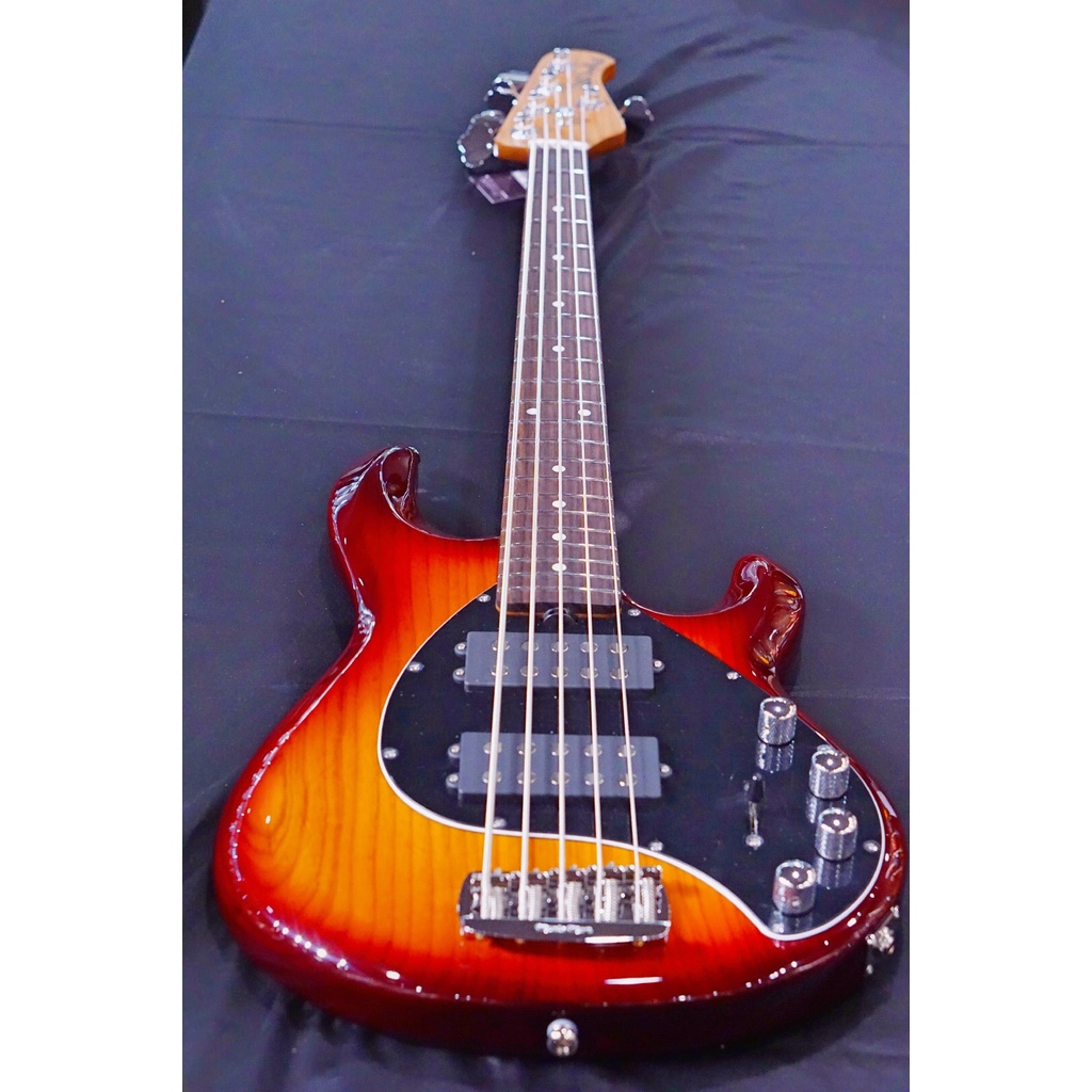 Ernie Ball Music Man StingRay 5 Special HH Bass Guitar - Burnt Amber with Maple Fingerboard F83624