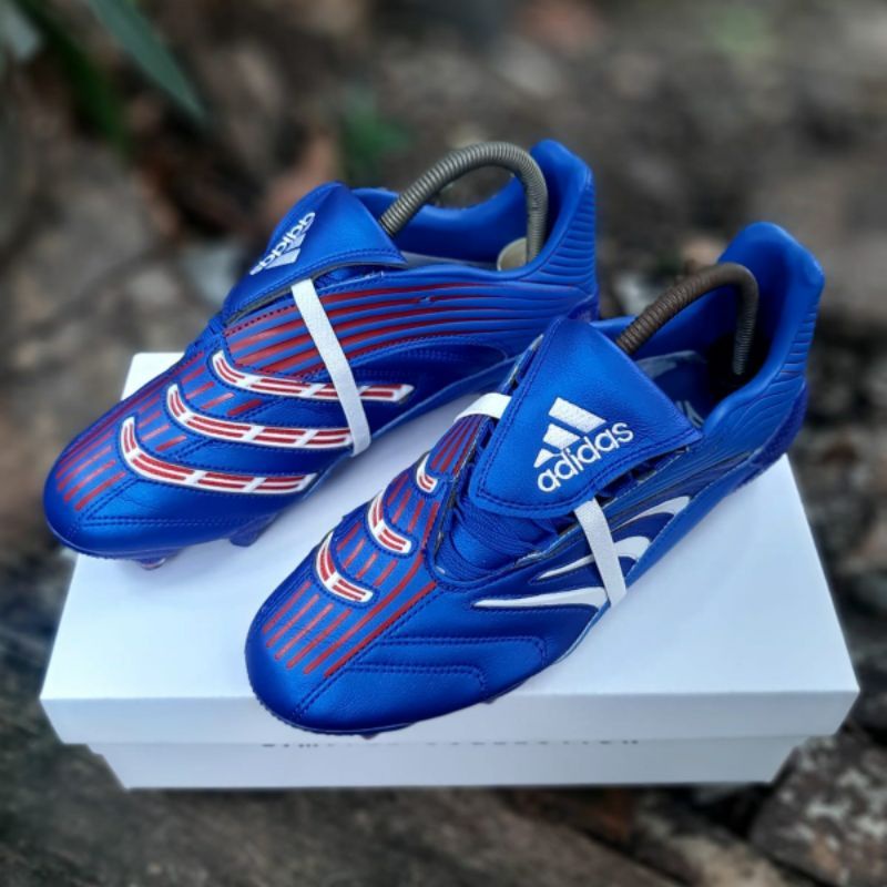 Sepatu Bola Adidas Predator Absolute 20.1 Blue White FG / Sepatu Adidas / Sepatu Unisex / Sepatu Ola