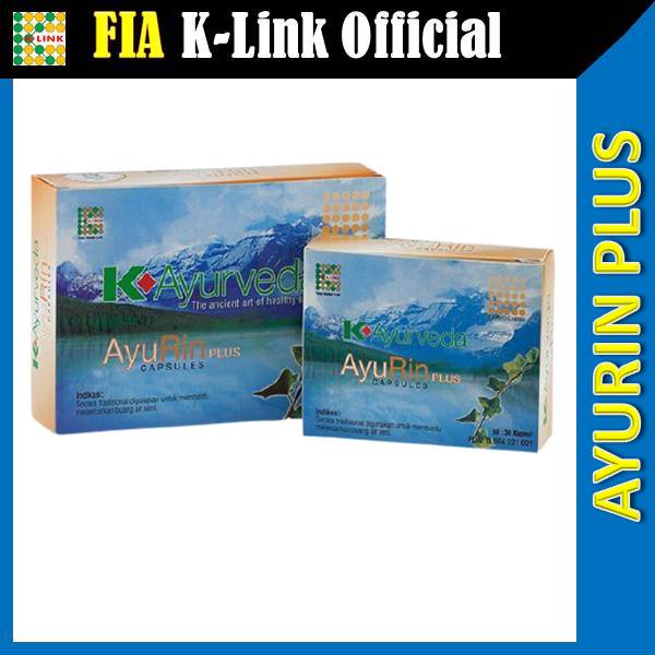 K Ayu Rin Ayurin Plus K Link Original Obat Asam Urat Batu Gagal Ginjal Kandung Kemih Prostat