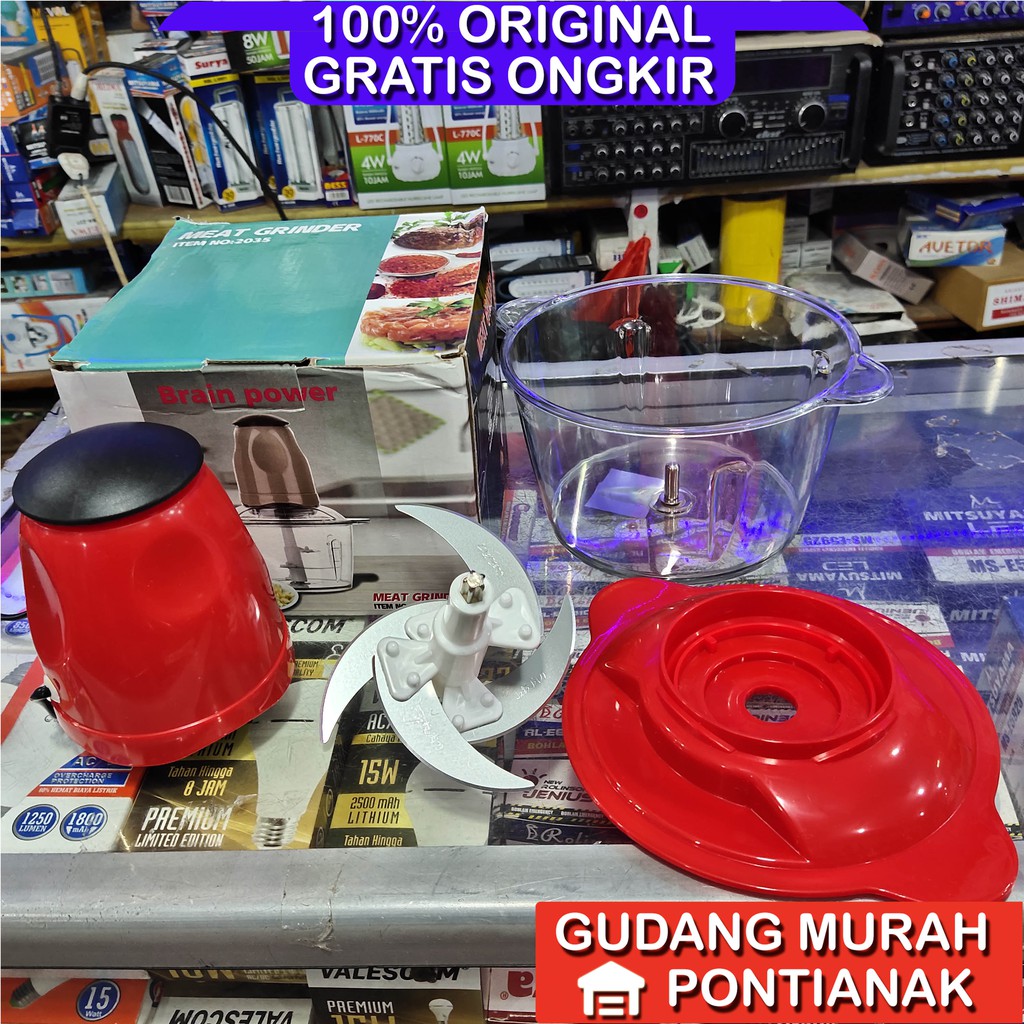 Chopper Kapsul Capsul Meat Grinder Blender Food Processor Penggiling Gilingan Daging UKURAN JUMBO