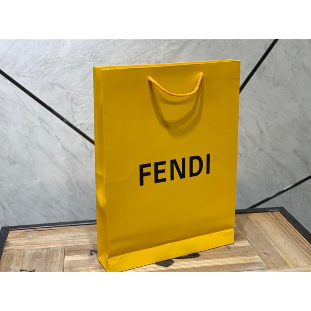 paper bag fendi