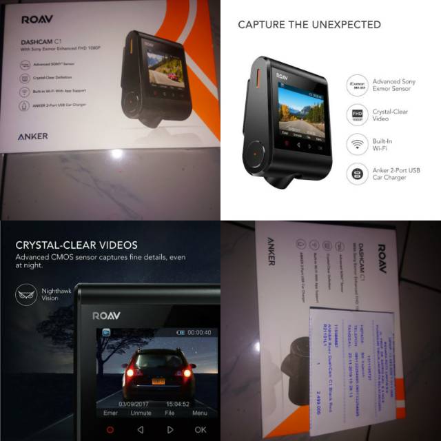 Dashboard camera ROAV