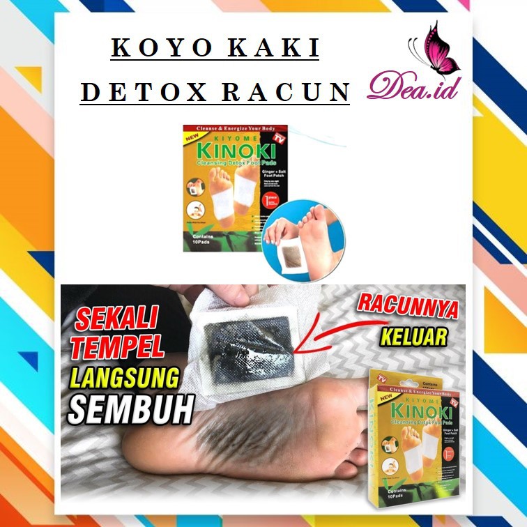 [DEASHOP] KOYO KAKI DETOX ASLI ORIGINAL - KOYO KAKI EMAS DETOX RACUN - 1 BOX ISI 10 SACHET