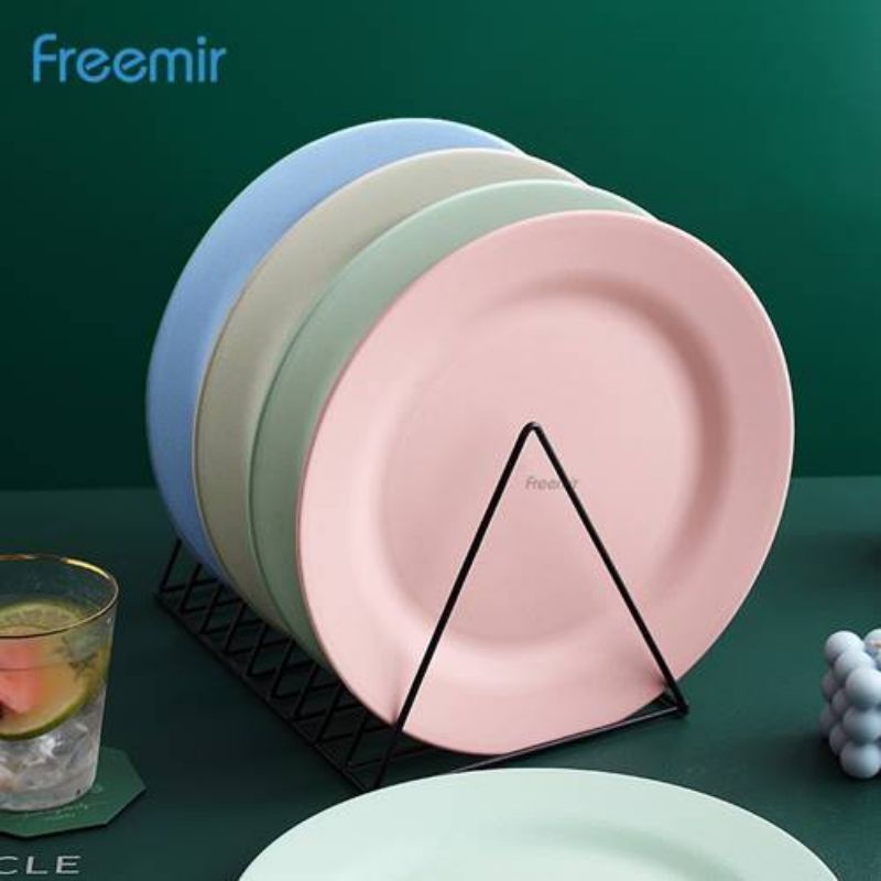 piring freemir wheat straw plate 4pcs