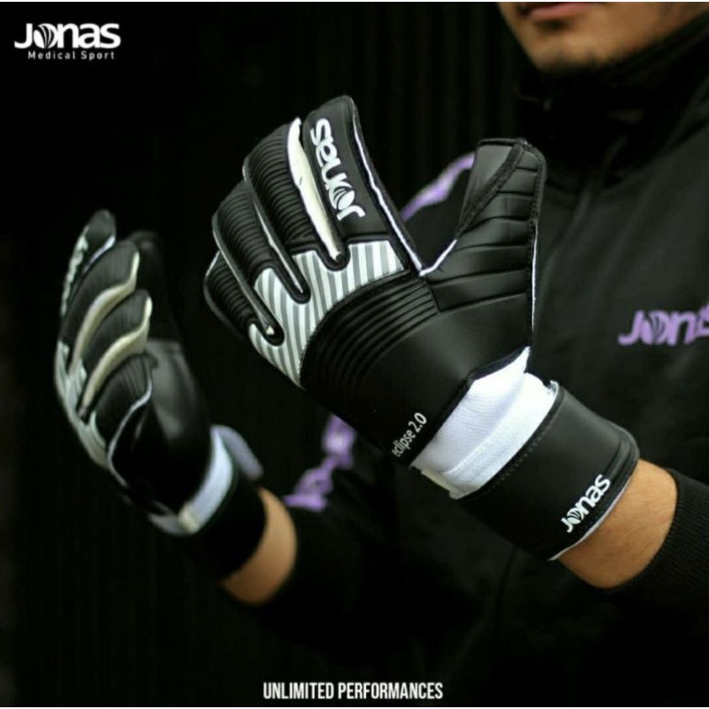 SARUNG TANGAN KIPER GK GLOVES JONAS ECLIPSE ORIGINAL