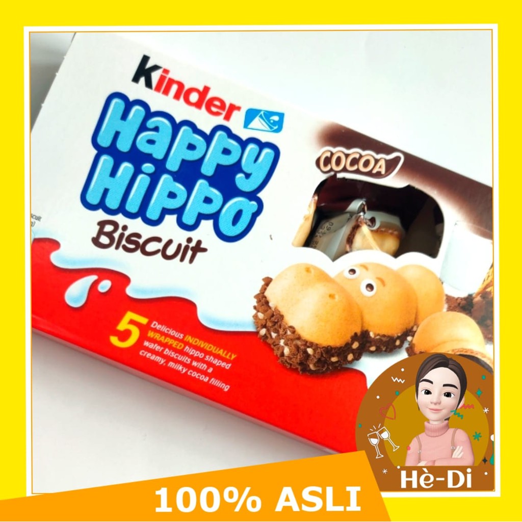 Jual Kinder Happy Hippo Cream Biscuit Shopee Indonesia 0896