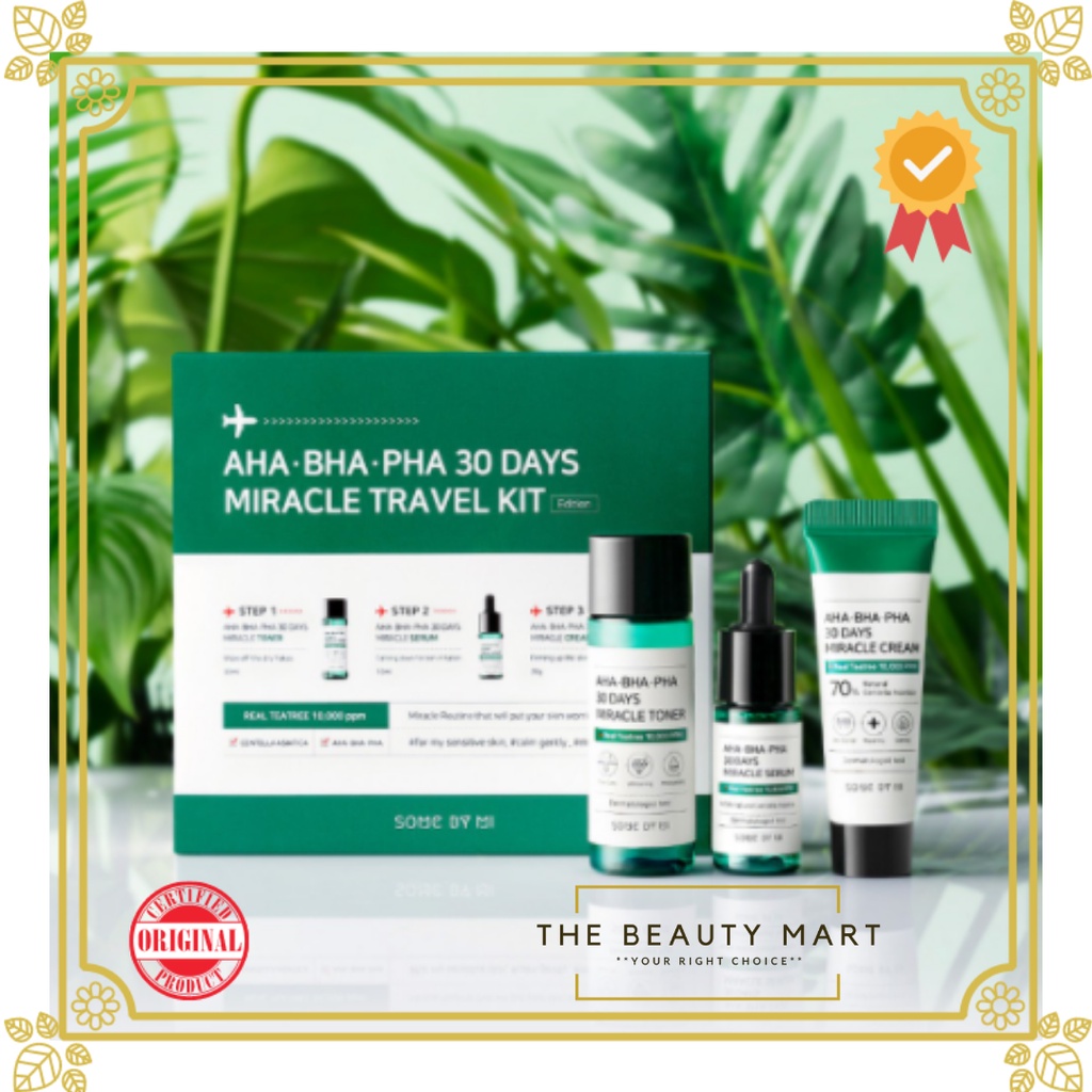 [BPOM] SomeByMi Some By Mi AHA BHA PHA 30 Days Miracle Starter Kit 4EA | Trial Kit 3EA