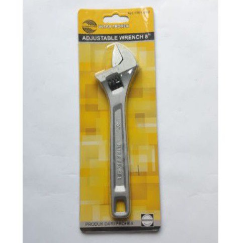 KUNCI INGGRIS PROHEX 8 INCHI/KUNCI INGGRIS/ADJUSTABLE WRENCH