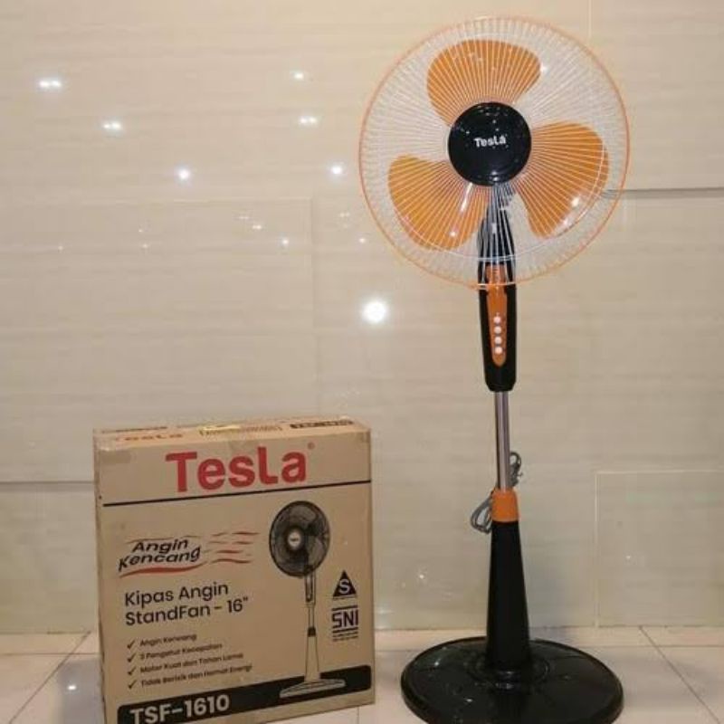 KIPAS ANGIN BERDIRI TESLA / MIYOSHI / ORENCHI / AOYAMA / KINGSTON / YASAKA / MASTAP / KINGSTON 16 INCH / STAND FAN STANDFAN ANGIN KENCANG MURAH