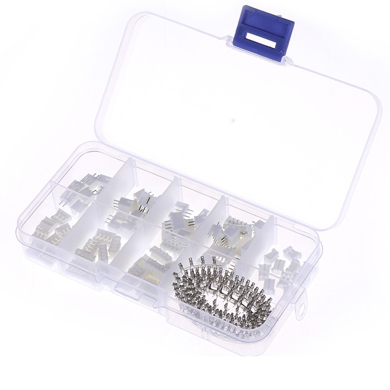 Set 230pcs Konektor Terminal Header JST 2p 3P 4 Pin 2.0mm ph2.0