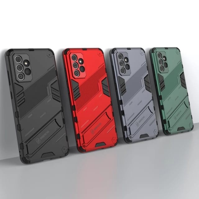 SAMSUNG GALAXY A33 A53 A73 5G A13 4G A23 4G / 5G A52 A52s 5G SOFT CASE KICKSTAND CYBERPUNK SERIES