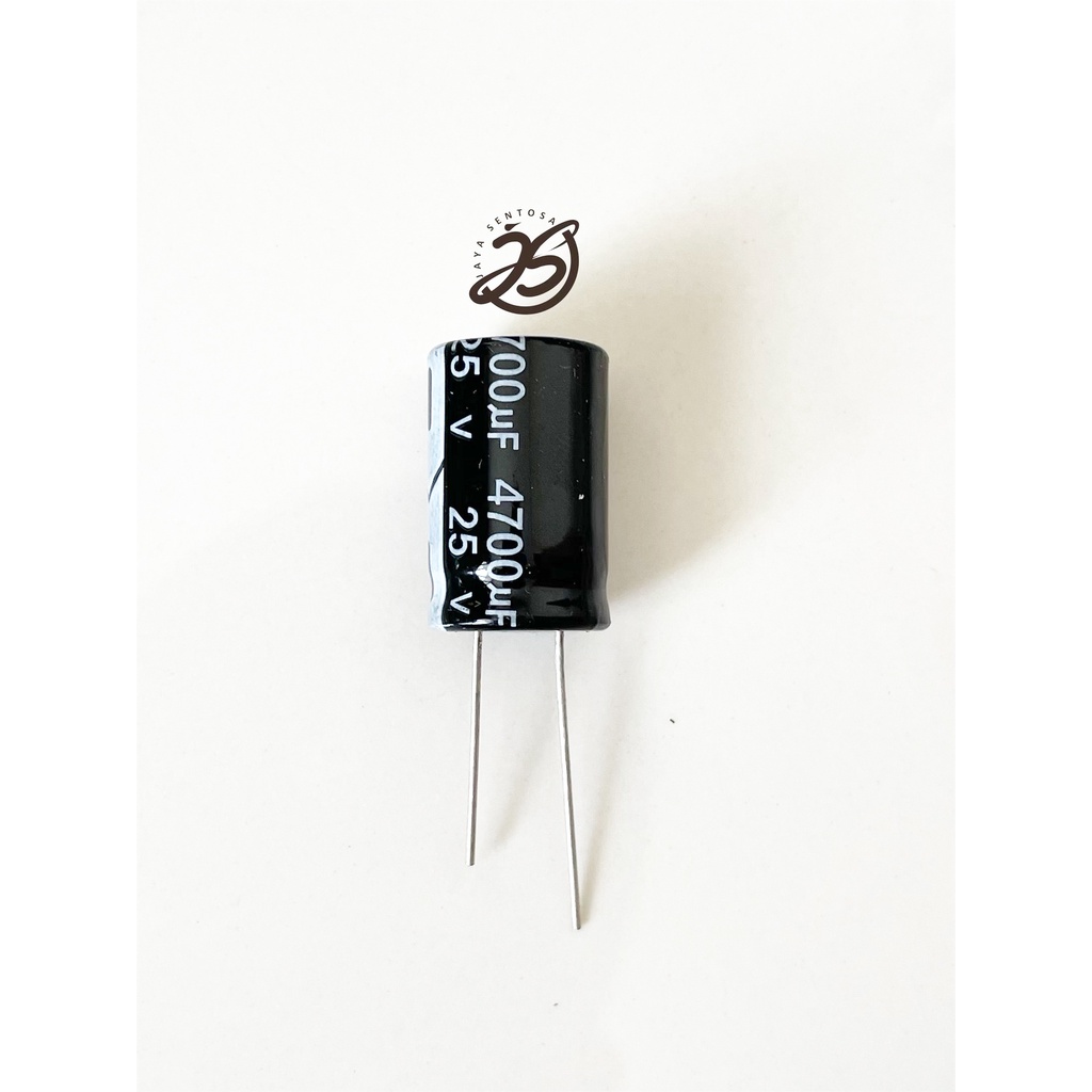 ELCO 4700UF 25V (1 BUAH) KAPASITOR CAPACITOR ELCO KAPASITOR ELKO KAPASITOR 4700 UF 25 V