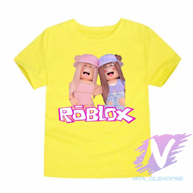 kaos anak character roblox baju mine craft