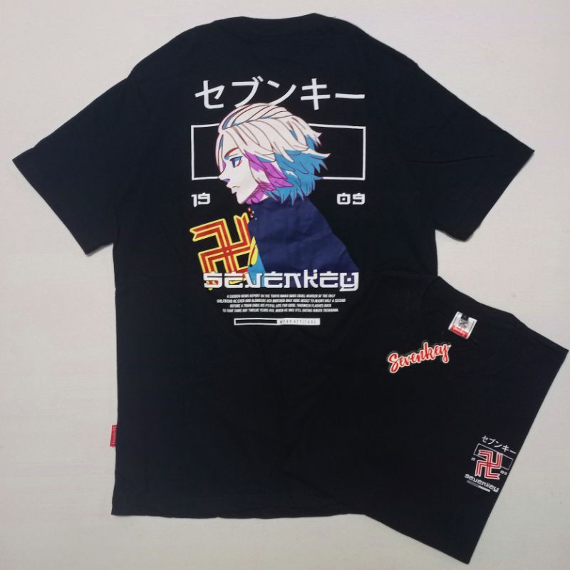 KAOS ANIME TOKYO REVENGERS SANO MANJIRO DRAKEN / BAJU ANIME TOKYO MANJI TOUMAN GANG