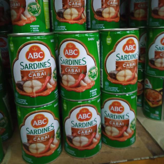 

SARDINES ABC BESAR CABAI 425 GRAM