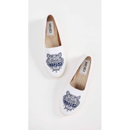 Preloved Kenzo Espadrilles Classic White