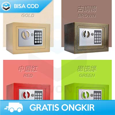 BRANKAS MINI KOTAK PENYIMPANAN TAFFGUARD 17E 4.6L ORIGINAL SAFE DEPOSIT BOX BRANGKAS UANG PASSWORD ANGKA