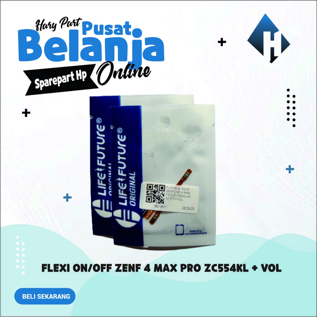 Flexible On Off + Volume Asus Zenfone 4 Max Pro / ZC554KL
