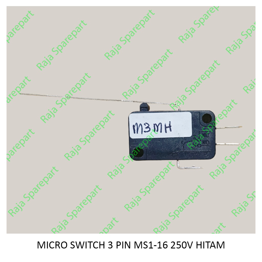 MICRO SWITCH 3 PIN MS1-16 250V HITAM