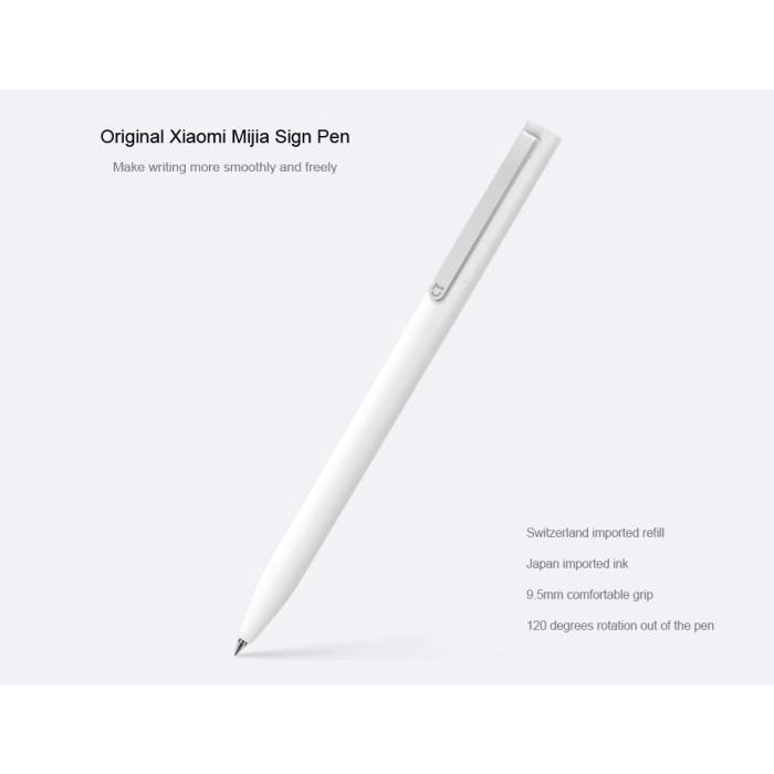

Pulpen | Original Xiaomi Mijia 0.5Mm Sign Roller Pen