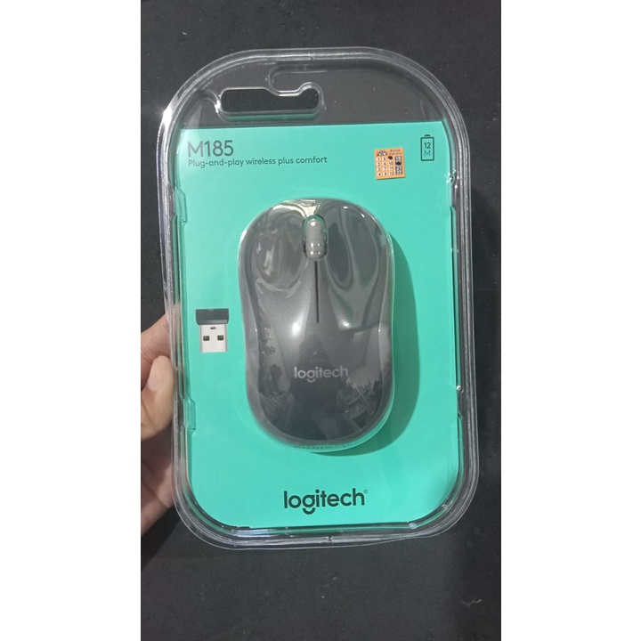 Logitech Wireless mouse M185 ORIGINAL GARANSI RESMI