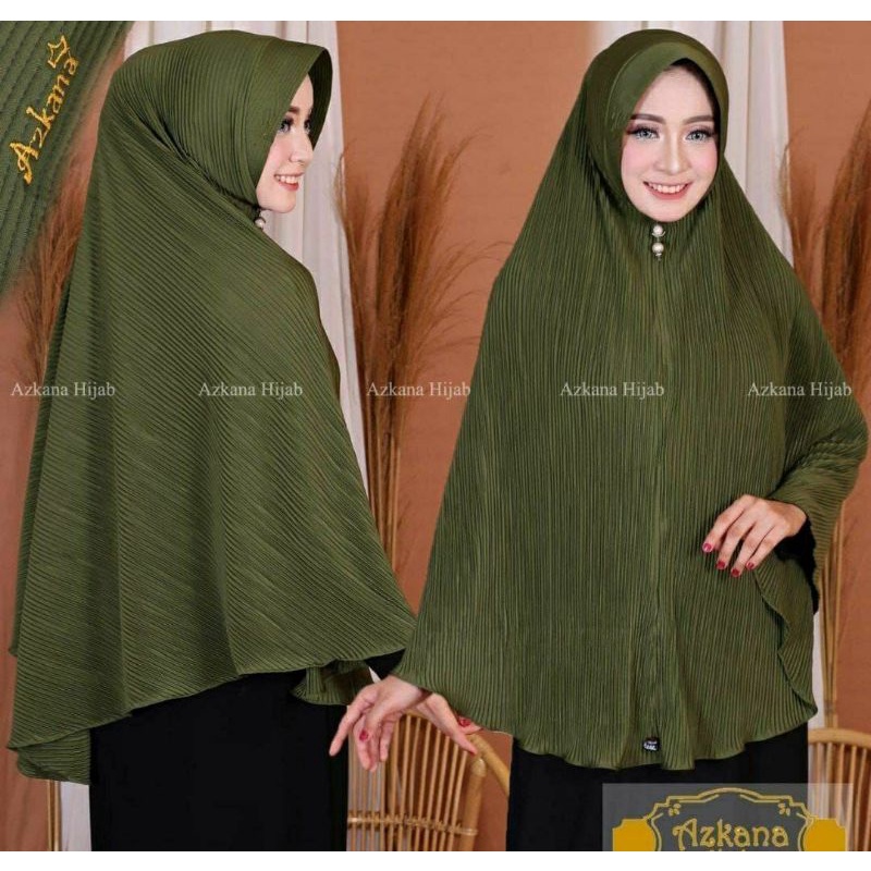 Terlaris (Bisa COD) Yadni Hijab Plisket Ped Jumbo Syar'i Jilbab Jersey XL Cantik Model Baru Terkini 