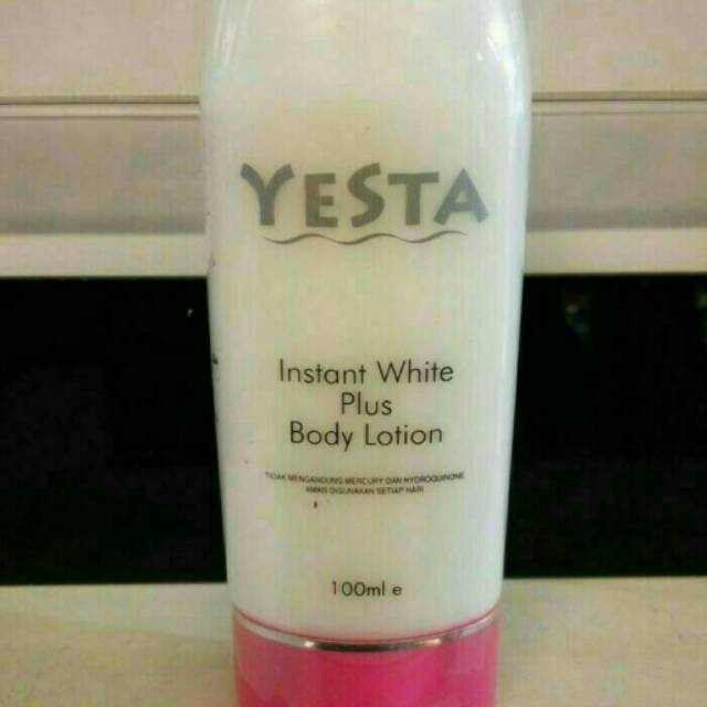yesta instan white body lotion 100ml