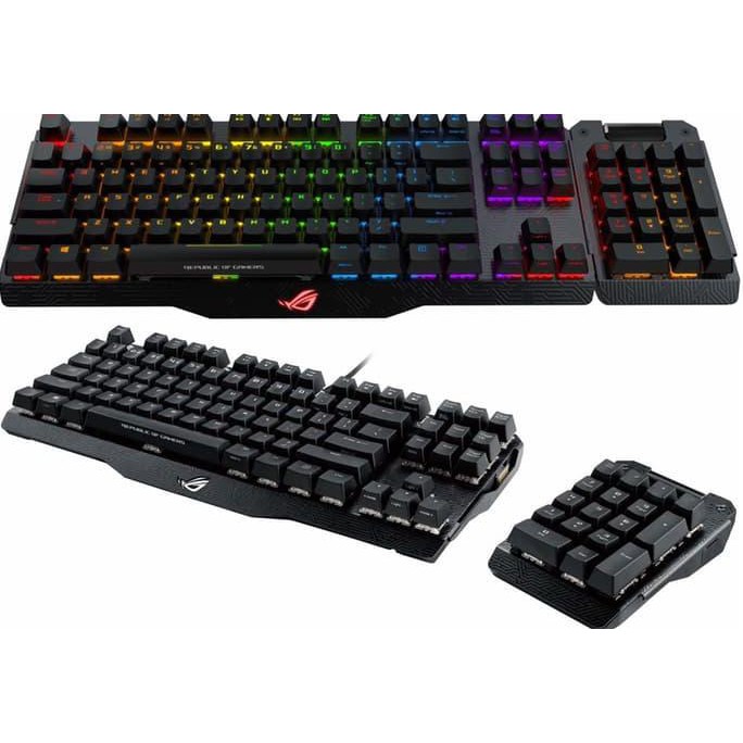 Asus Gaming Keyboard ROG CLAYMORE CORE - With NumPad | Keyboard Gaming | Aksesoris PC Gaming