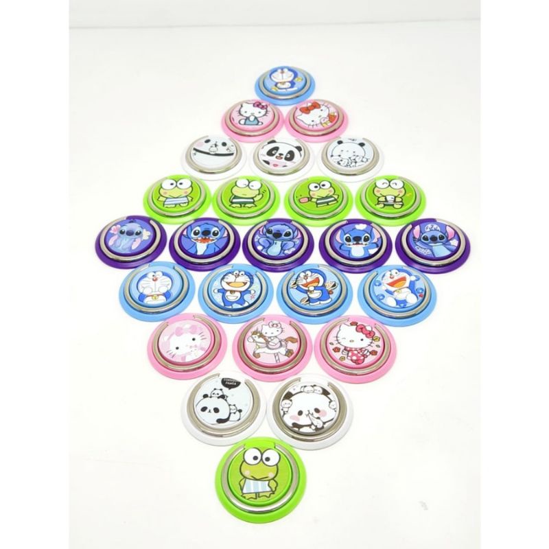 Ringstand /Ringholder cartoon motif Doraemon,Stich,Panda,Hellokity