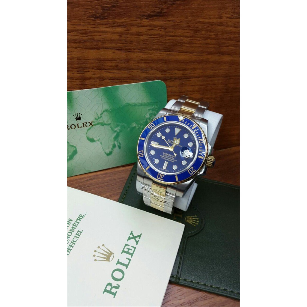 Jual Jam Tangan Pria Rolex Submariner Swiss Clone Otomatis Berkualitas