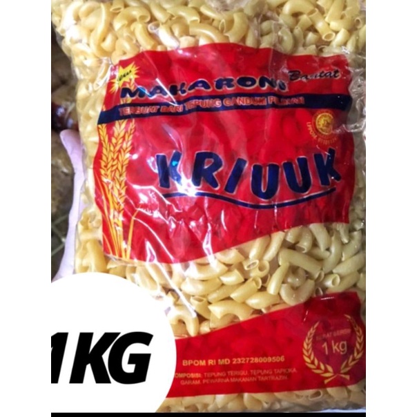 

MAKARONI SUPER KRIUK 1KG // MAKARONI KUNING