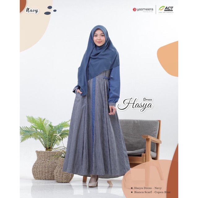 HASYA DRESS BY YASMEERA