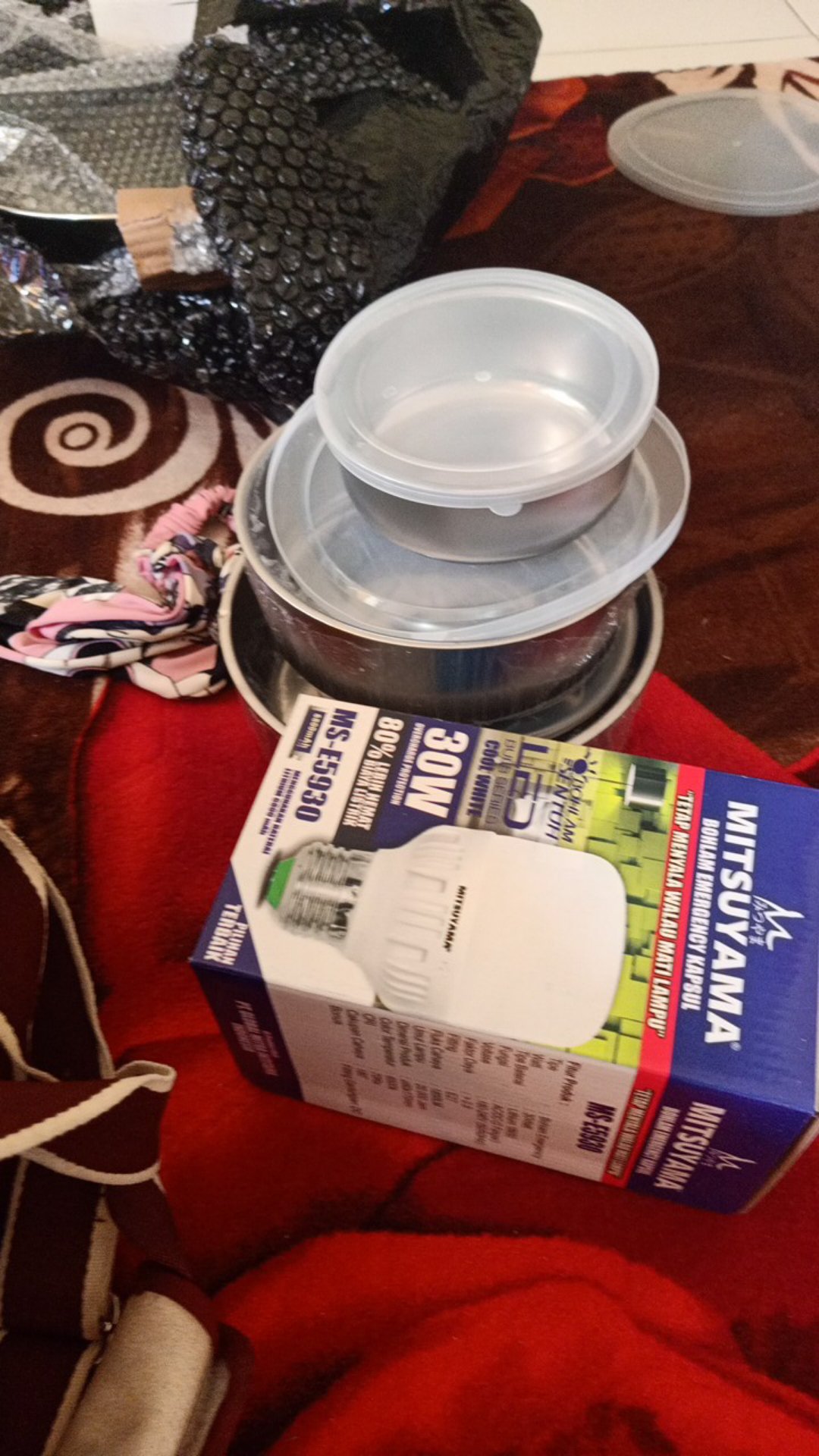 Wajan Enamel Dua Kuping 34cm / Kuali Dua Kuping / Wajan Penggorengan