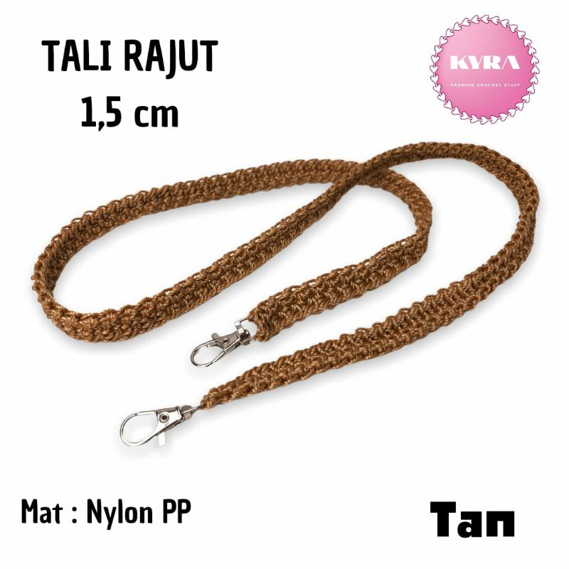 NEW TALI RAJUT / TALI SLEMPANG RAJUT / TALI TAS