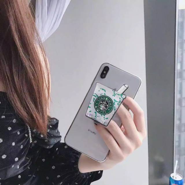 MOMBABY1 Pop socket Bobba boba Starbucks atau Popsocket Bobba boba Starbucks