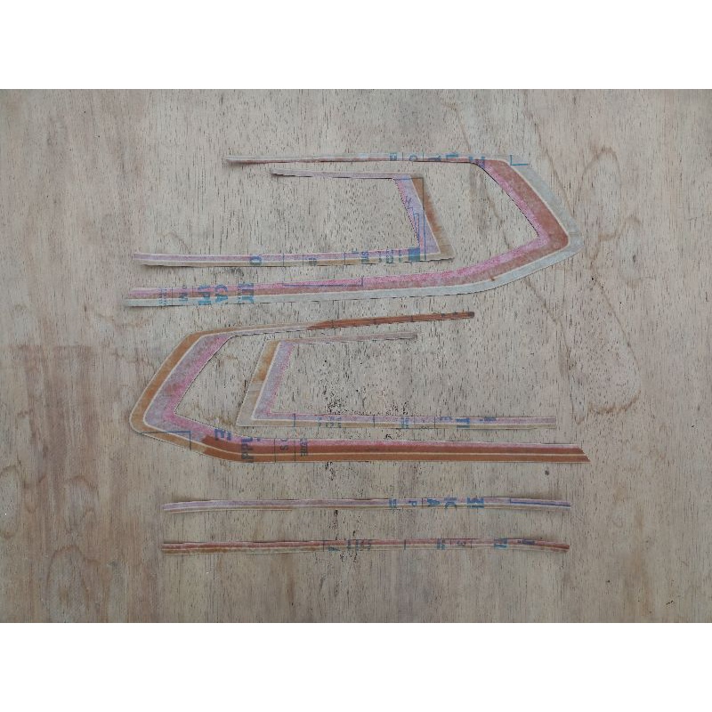 STRIPING BODY GL MAX GL PRO PLATINA ORIGINAL 3M